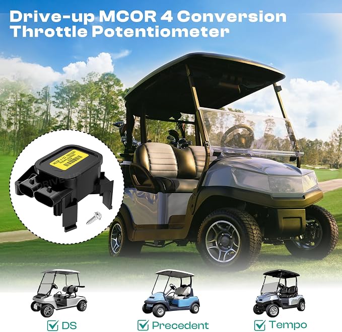 Drive-up Club Car MCOR 4, Golf Cart MCOR 4 Conversion Throttle Potentiometer - Image 7