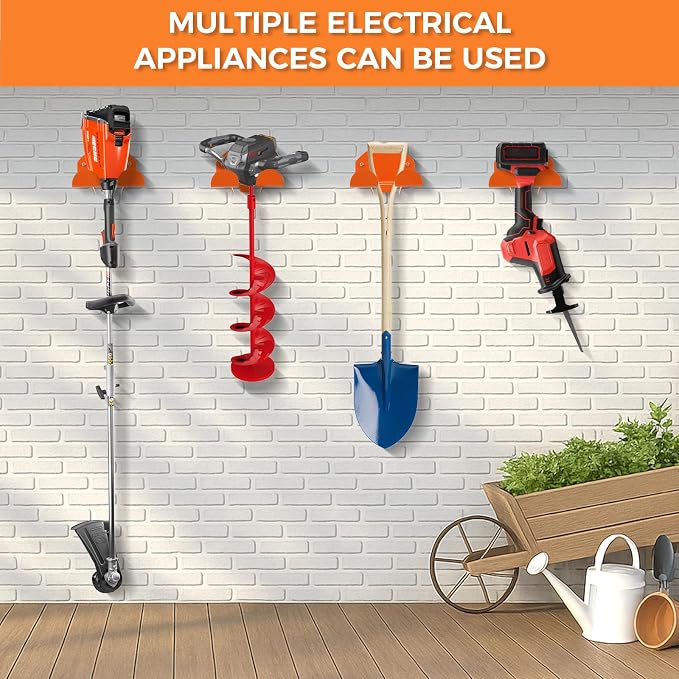 Weedeater Rack, 1 Pack Weed Eater Hanger, Weed Eater Rack - Image 7