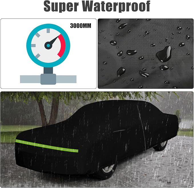Waterproof Car Cover Compatible - Image 3