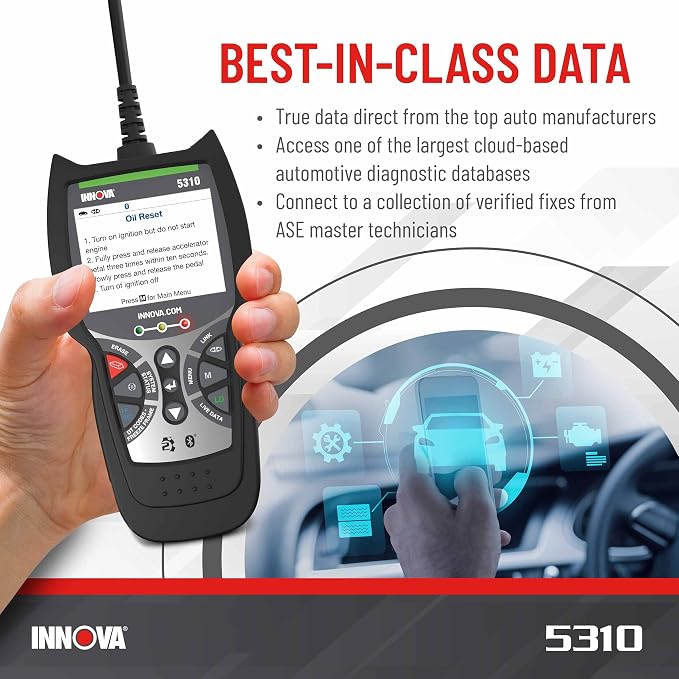 Innova 5310 OBD2 Scanner for ABS & Airbag - Image 4