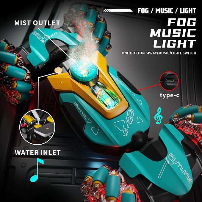 Gesture Sensing RC Stunt Car, Remote Control Car Toys - Image 2
