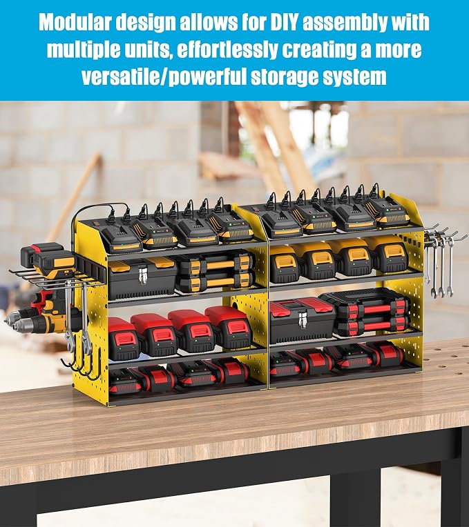 CCCEI Modular Desk Power Tools Organizer - Image 3