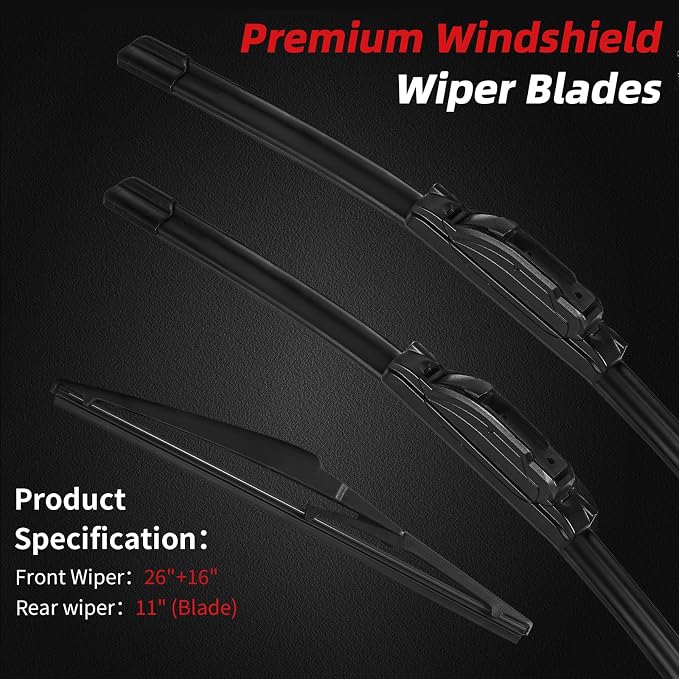 OTUAYAUTO Premium Windshield Wiper Blades - Image 2