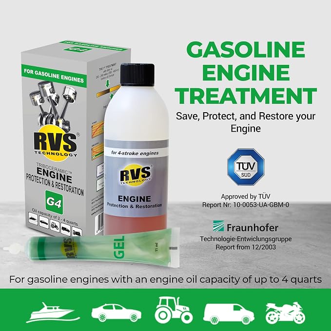 G4 Engine Oil Treatment, for Gasoline Engines - Image 5