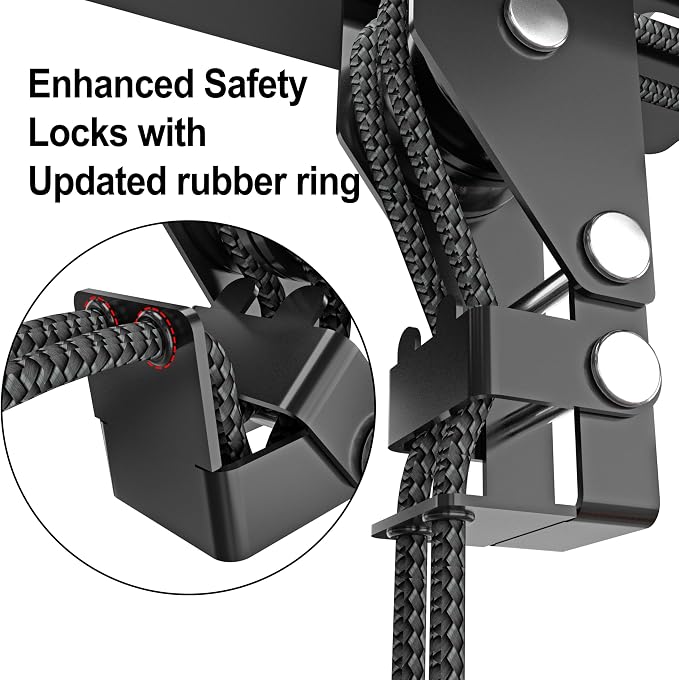 2025 Upgrade Cargo Box Garage Pulley System, Garage Ceiling Hoist Heavy-Duty - Image 3
