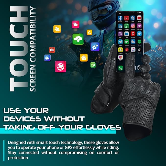 aasportx Motorcycle Gloves - Image 2