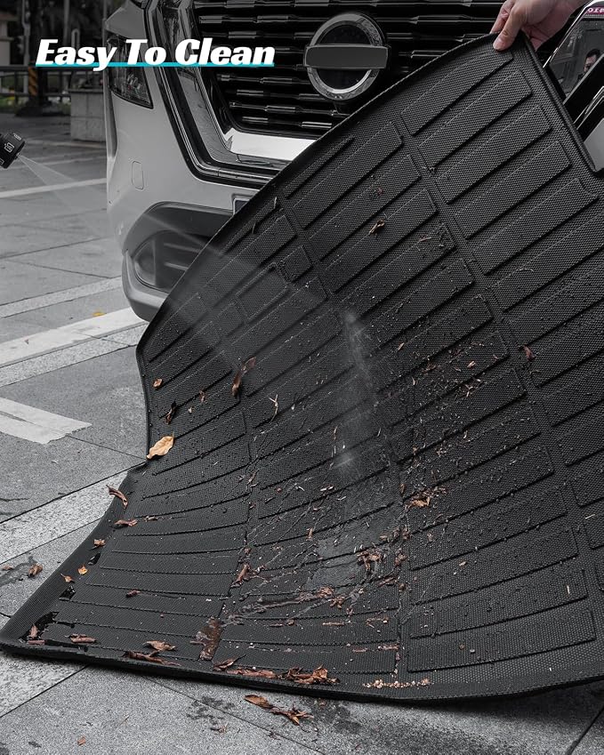 Floor Mats Full Set for Nissan Rogue 2021-2025 Accessories, All Weather Floor - Image 8