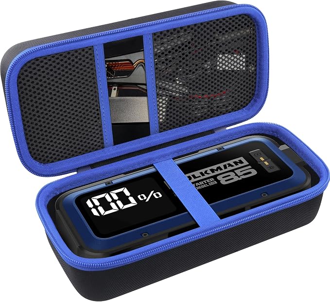 Aenllosi for HULKMAN Alpha85/Alpha85S/Alpha Pro Jump Starter Hard Carrying Case - Image 9
