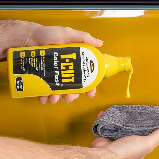 T-Cut Yellow Scratch Remover Color Fast Paintwork Restorer Car Polish - Image 3