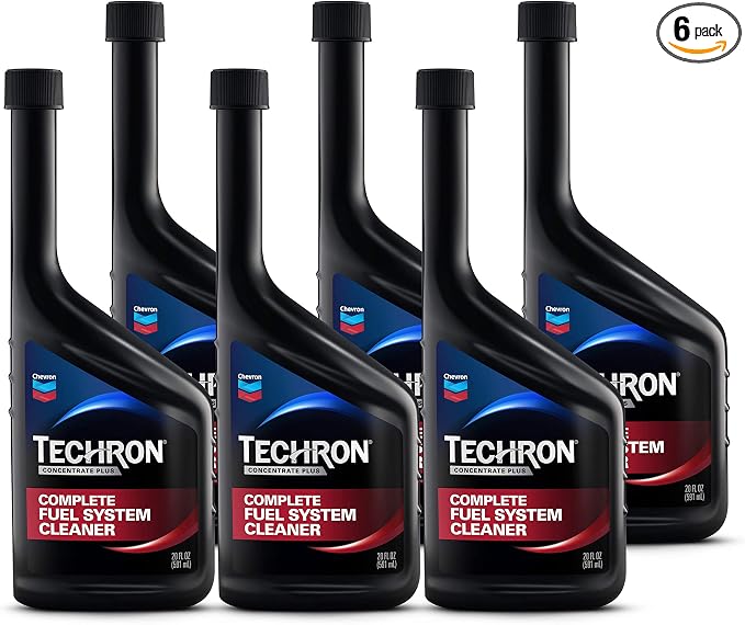 Chevron 65740-6PK 65740-CASE Techron Concentrate Plus Fuel System Cleaner - 20 by ChevronProductsCompany
