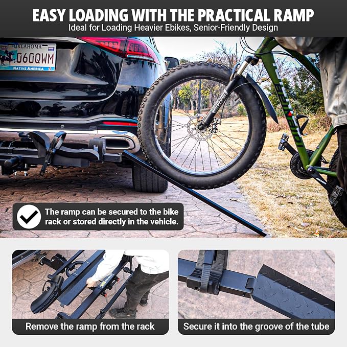 TRAILV2 Hitch Mount 2-Bike Rack - Image 2