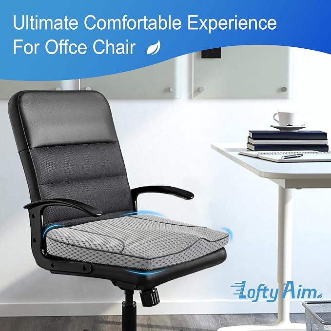Car Seat Cushion, Comfortable Memory Foam Seat Pillow - Image 5