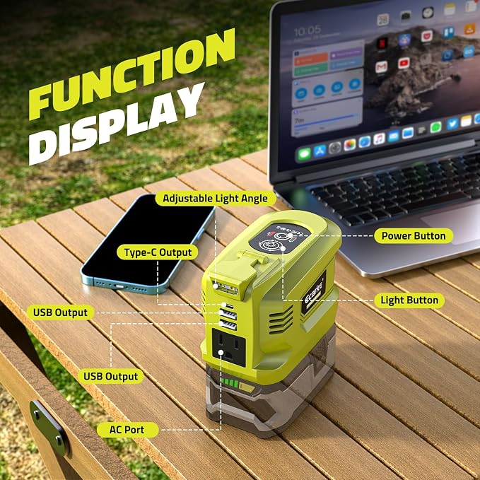 200W Portable Power Inverter Compatible - Image 5