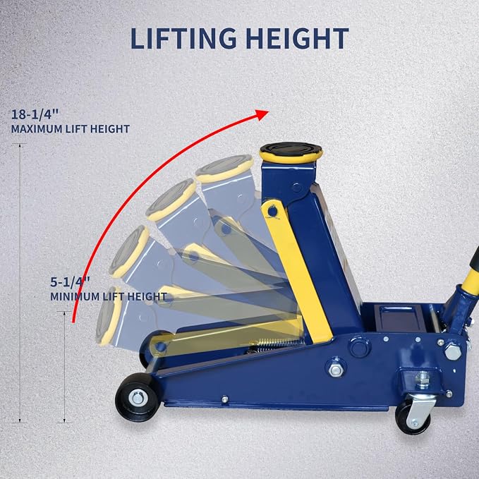 3 Ton Heavy Duty Hydraulic Floor Jack - Image 5