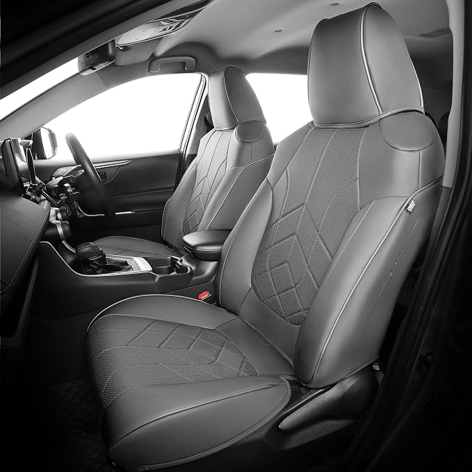 for Toyota RAV4 Seat Covers 2019 2020 2021 2022 2023 2024 2025 RAV 4 Prime & - Image 9