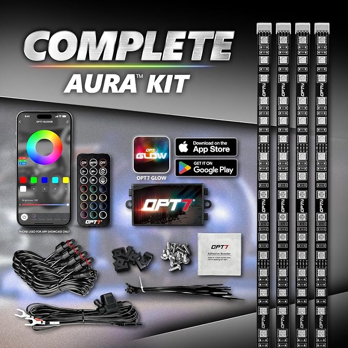 OPT7 Aura Pro RGB LED Grille Lights - Image 7