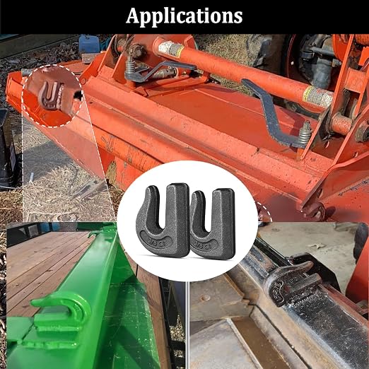 3/8 inch Weld On Grab Hooks, G70 Tractor Bucket Hooks Great - Image 6