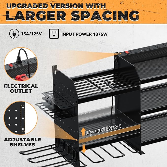 Upgrade Large Power Tool Organizer Wall Mount - Image 4