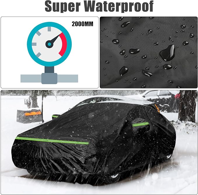 Waterproof Car Cover Compatible - Image 2