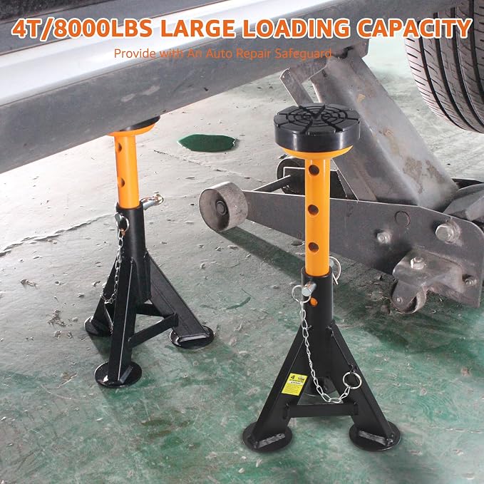 BESTOOL Heavy Duty Jack Stand，Low Profile Car Jack Stand - Image 6