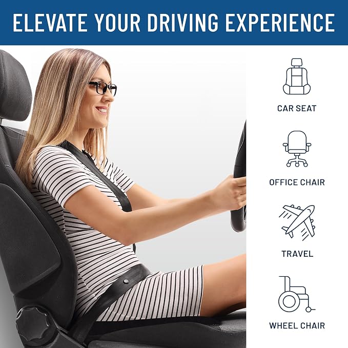 Everlasting Comfort Memory Foam Car Seat Cushion - Image 4