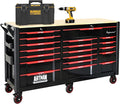 66-Inch Rolling Tool Chest and Workbench by Unknown