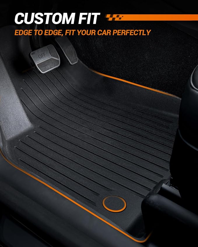 SEALIGHT Floor Mats for Tesla Model y 5-seat 2020-2024, Car Mats All Weather - Image 7