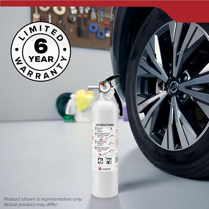 Kidde Fire Extinguisher for Vehicles, Single-Use 10BC - Image 12