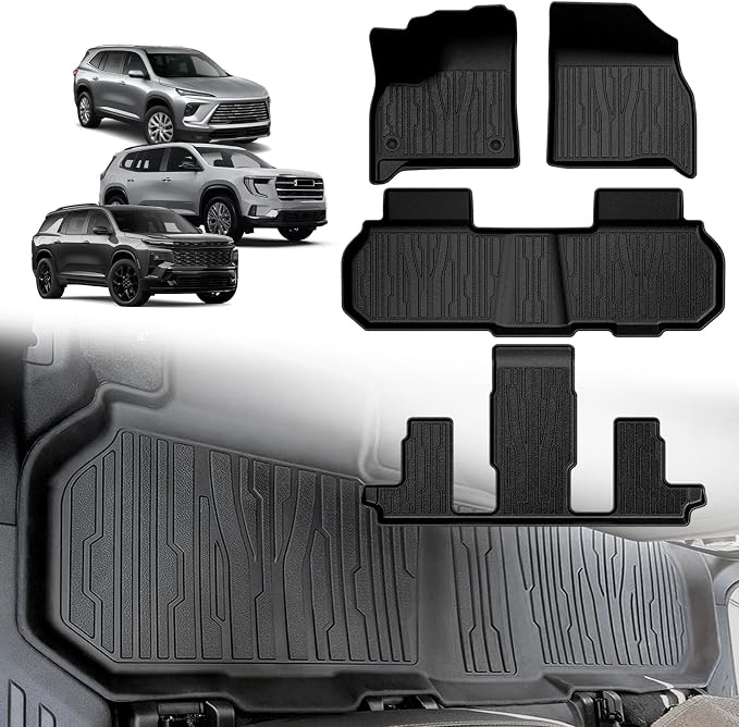 TripleAliners Floor Mats All Weather Compatible by TripleAliners