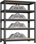 5-Shelf Heavy Duty Shelving by BuxWellBang
