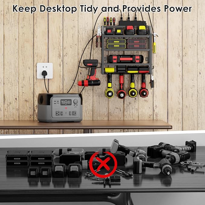 Power Tool Organizer Wall Mount - Image 5