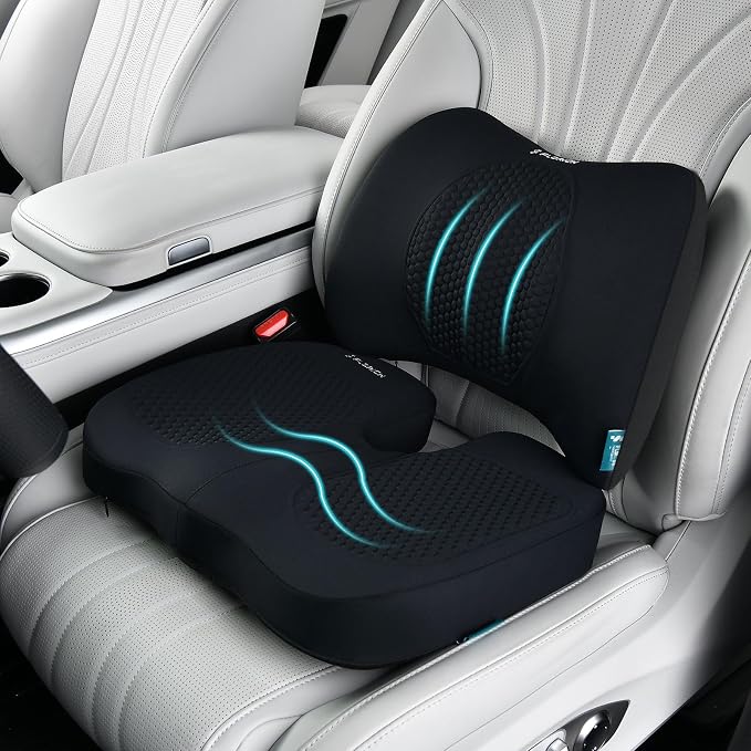 FLORICH Car Seat Cushion and Back Support by FLORICH