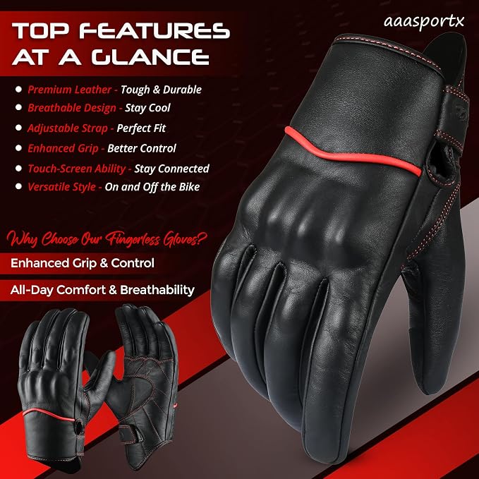 aasportx Motorcycle Gloves - Image 2