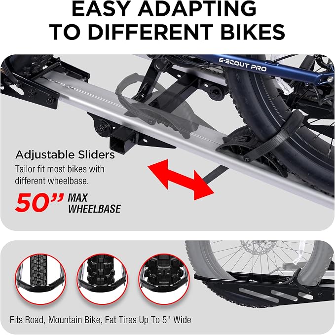 Rockland Foldable 2-Ebike Rack - Image 7