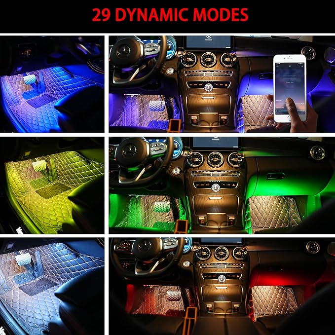 Smart USB Interior Car LED Strip Light - Image 3