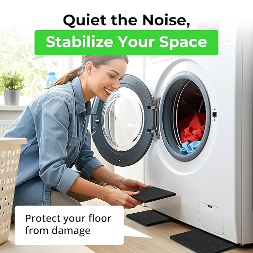 XCEL Anti Vibration Pads Furniture Pads Self Stick Versatile Adhesive Foam - Image 2