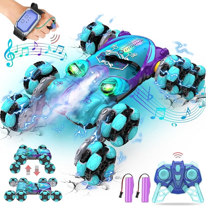 8WD Gesture Sensing RC Stunt Car, Boys Toys by Paaxido