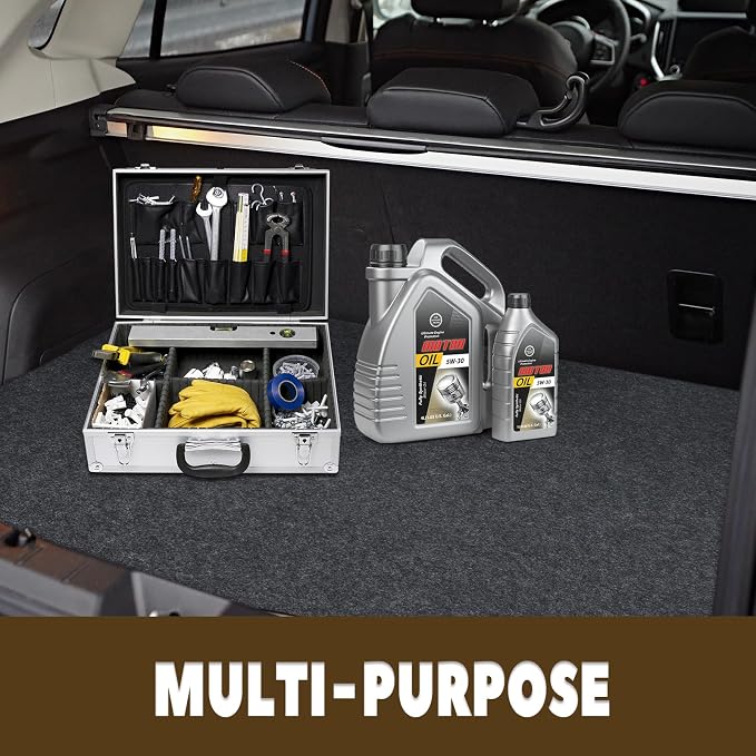 Oil Spill Mat, Garage Floor Mat Under Car, Waterproof/Durable/Non-Slip TPR - Image 5