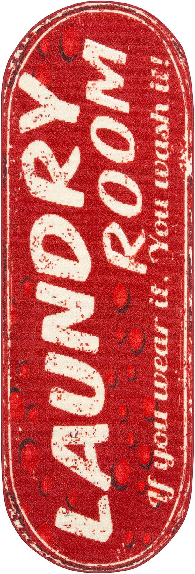 Ottomanson 20" x 59" Oval Laundry Room Rug - Image 10