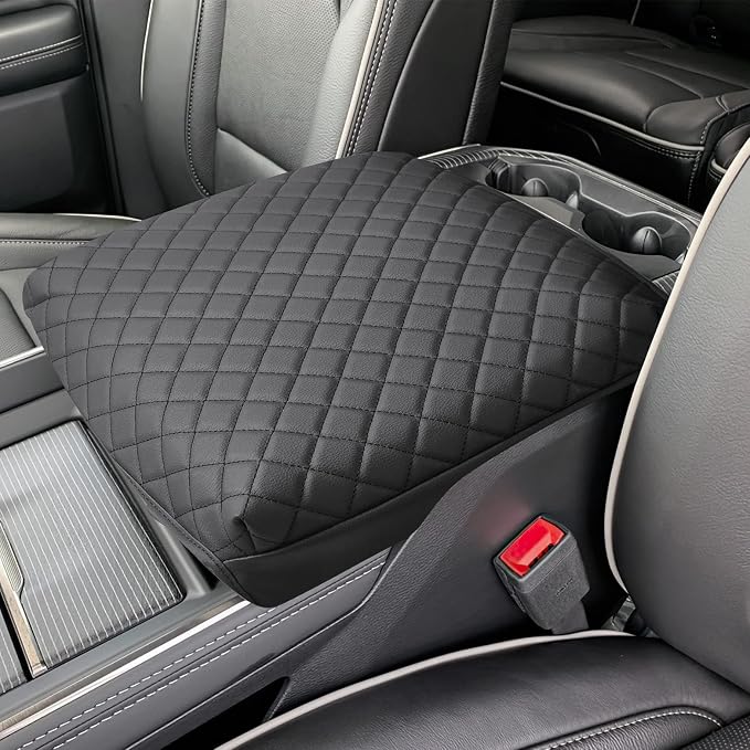 ISSYAUTO Center Console Cover Armrest lid Cover Compatible by ISSYAUTO