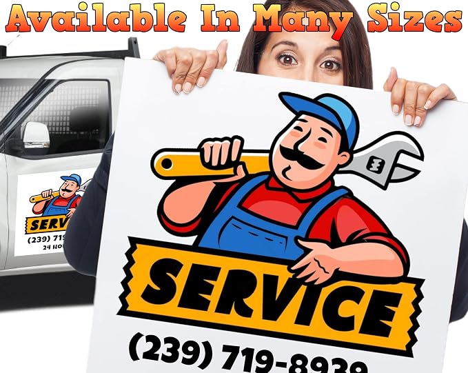 Custom Car Magnet Sign | Personalized Logo - Image 2