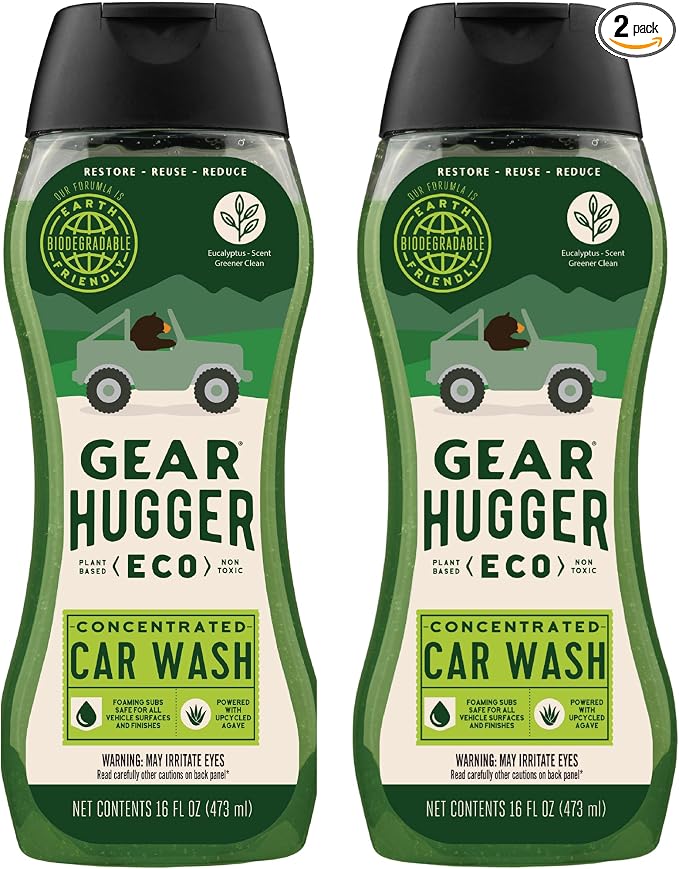 Car Wash Soap – Eco-Friendly Car Cleaner, Biodegradable Car Wash by GearHugger
