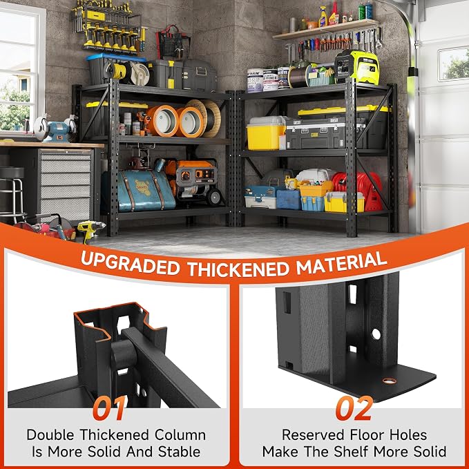 Heavy Duty Garage Shelving Unit - Image 4