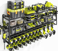 KAFAHOM Large Power Tool Organizer Wall Mount-13 Drill Holder by KAFAHOM