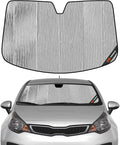 Windshield Sun Shade for Kia Rio 2013-2017, Front Window Sunshade Shield by Pigenius