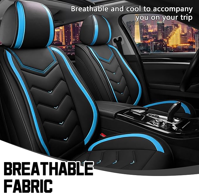 Car Seat Covers for Chrysler Pacifica 2004-2025, Stylish Sport Seat Cover - Image 6