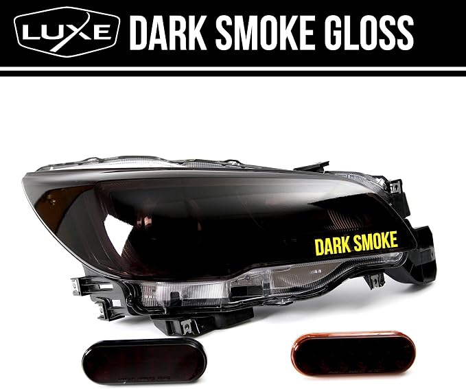 Luxe LightWrap Dark Smoke Universal Headlight Tint Light Tail Kit - Image 4