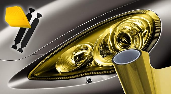 VViViD Air-Tint Extra-Wide Headlight Taillight Vinyl Tint Wrap 16 Inch x 48 by VVIVIDVINYLS