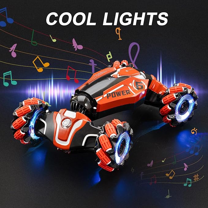 Gesture Sensing RC Stunt car, 4WD Drive Watch Remote-Controlled Vehicle - Image 4