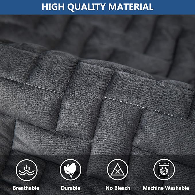 Eismodra Couch Cover, Sectional Couch Covers, Sofa Covers - Image 3